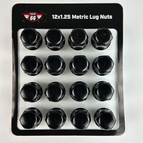 RM Cart 12" Azusa Matte Black on 215/50-12 Deli Tires (Set of 4) | Golf Cart Tires and Wheels Combo with Metric Lug Nuts in Kuwait