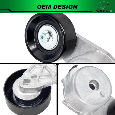 مجموعة شداد الحزام مع بكرة لـ: -Ford Ranger 1992-2011 لـ: -Mazda B2300 1995-2009 B2500 1998-2001 2.3L 2.5L OE# F87Z6B209CA 419-209 38155 1L5Q6A228AB 1L5Z6B209AA in Saudi Arabia
