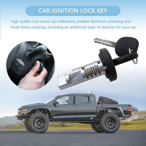 Ignition Key Lock Cylinder Switch with Keys 709271 + 5928819 Fit for Chevrolet Impala 2007-2013 by YTXXDEUS in Saudi Arabia