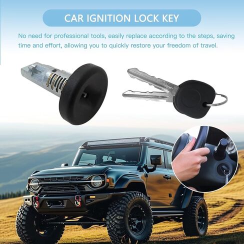 Ignition Key Lock Cylinder Switch with Keys 709271 + 5928819 Fit for Chevrolet Impala 2007-2013 by YTXXDEUS in Saudi Arabia