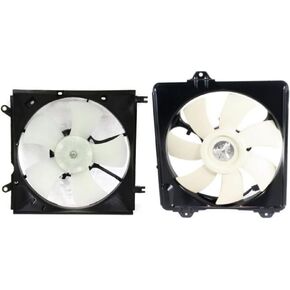 for Toyota RAV4 AC Condenser Fan Assembly 2001 02 03 04 2005 Passenger Side TO3115127 | 16363-28050 | 16361-28070 | 16711-28180 in Saudi Arabia