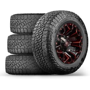 2-Pack: Mastertrack BADLANDS AT LT275/65R18 All-Terrain Tire for Light Truck & SUV | 10-Ply E (Load Range E) | 123/120S | Includes Road Hazard Warranty -275/65-18(Tire Only) in Kuwait