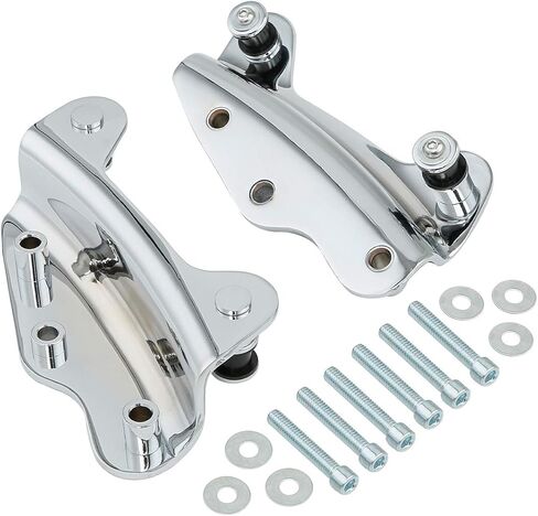 TCT-MT 4 Point Docking Hardware Kit Fit For Harley 2009-2013 Touring Road King, Road Glide, Street Glide, FLHR, FLHRC, FLHT, FLHX, FLTR,FLTRX, FLHRSE5, FLHXSE/2/3, FLTRSE3, FLTRXSE/2 Chrome 2012 11 10 in Saudi Arabia