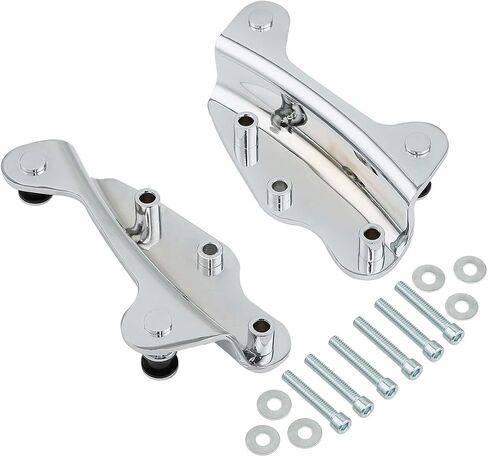 TCT-MT 4 Point Docking Hardware Kit Fit For Harley 2009-2013 Touring Road King, Road Glide, Street Glide, FLHR, FLHRC, FLHT, FLHX, FLTR,FLTRX, FLHRSE5, FLHXSE/2/3, FLTRSE3, FLTRXSE/2 Chrome 2012 11 10 in Saudi Arabia