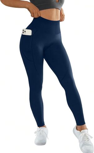 Women's High Waisted Leggings Elevate The HIPS, Tighten The Waist, Suitable for Both Yoga, Running,Or Fitness in Saudi Arabia