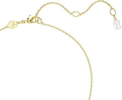 Swarovski Mesmera necklace, Heart, White, Gold-tone finish in Saudi Arabia