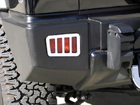 H20048SC 05-10 H2 هامر SUV & SUT واقيات ضوء المصد الخلفي من الكروم in Kuwait