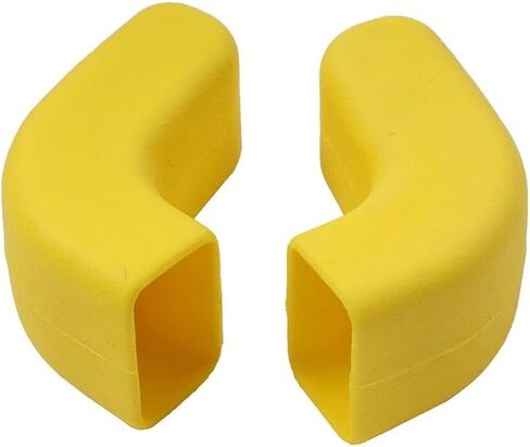 The Front Bumper Tow Hook Protection Cover is Compatible with Jeep Wrangler JK JL Gladiator and JT from 2007 to 2023 (Yellow) in Saudi Arabia