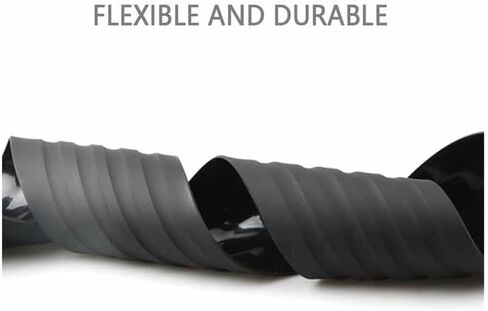 Car Rear Bumper Protector for Toyota C-HR CHR SUV 2017-2022, Rubber Trunk Door Sill Guard Anti-Scratch Boot Sill Strip Trim Universal Accessories,A/black-90cm*7cm in Saudi Arabia