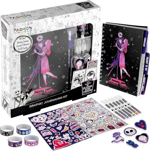 Fashion Angels Disney Stitch Journal Gift Set - Includes Journal, 4 Gel Pens, 100+ Stitch Stickers, 4 Erasers, and 4 Rolls of Tape - Weird But Cute - Disney Stitch Stationery Set - Ages 6 and Up in Saudi Arabia