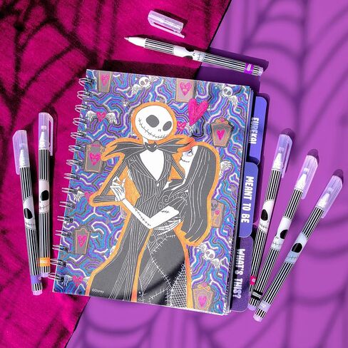Fashion Angels Disney Stitch Journal Gift Set - Includes Journal, 4 Gel Pens, 100+ Stitch Stickers, 4 Erasers, and 4 Rolls of Tape - Weird But Cute - Disney Stitch Stationery Set - Ages 6 and Up in Saudi Arabia