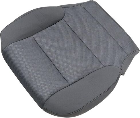 غطاء مقعد قماش بديل من جانب السائق أو الراكب رمادي داكن مناسب لسيارة Chevy Silverado/GMC Sierra 1500, 2500HD, 3500HD, SLT, SLE, Z71, Hybrid 2014 2015 2016 2017 2018 2019 in Saudi Arabia