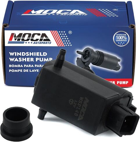 Windshield Washer Pump 377148 Compatible with 20018-2023 for Hyundai Kona, 2016-2021 for Hyundai Tucson, 2006-2019 for Kia Rio, 2019-2022 for Hyundai Veloster in Saudi Arabia