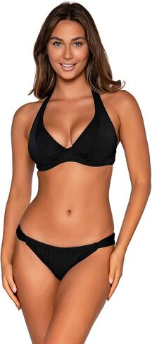 Sunsets Women's Standard Muse Halter Swimsuit Bikini Top with Underwire & Removable Cups in Saudi Arabia