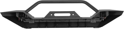 Hooke Road Wrangler TJ Front Bumper with Winch Plate & LED Lights & D-Rings for 1987-2006 Jeep Wrangler YJ TJ in Saudi Arabia