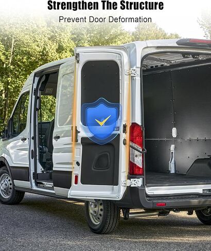 مصد باب البضائع الخلفي مناسب لسيارة Ford Transit 150 250 350 350HD 2015-2022، غطاء ممتص الصدمات للباب المنزلق الجانبي يدعم عازل السكك الحديدية استبدال BK3Z-16758-AC BK3Z-61247A64-C in Saudi Arabia