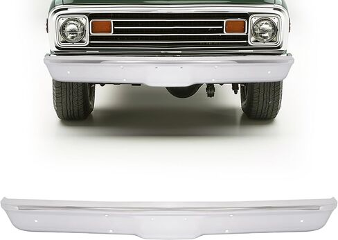 KUAFU Front Bumper Face Bar Compatible with 1967-1970 Chevy Chevrolet Blazer C10 C20 C30 K10 K20 K30 GMC C15 C1500 C25 C2500 C35 C3500 K15 K1500 K25 K2500 K35 K35000 Jimmy Replace for GM1002350 in Saudi Arabia