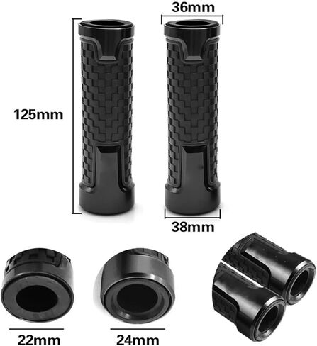 Clutch Brake Handle for HONDA GROM MSX125 2014-2023 2022 2021 Folding Extendable CNC Moto Adjustable Clutch Brake Levers Handbar Grips(Half- Red) in Saudi Arabia
