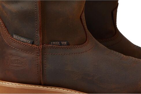Justin Men's Buster II 11" Waterproof Work Boots in Saudi Arabia