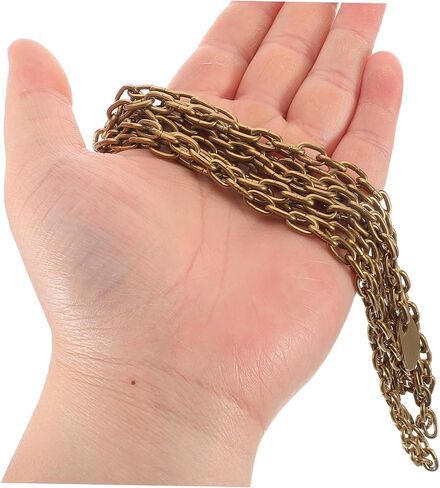 Heavyweight Steel Chain for Large Floor Clock Pendulum Clock Replacement Part with Smooth Winding Function Precision Mechanism Accessory and Home Decor in Saudi Arabia