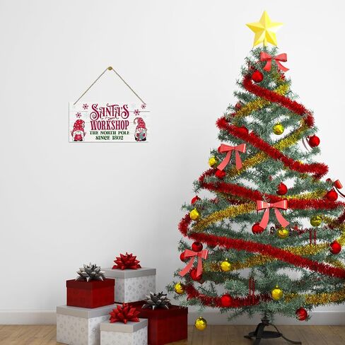 New Year Decor, Decorative Wood Hanging Wood Plaque, Wooden New Year Sign, New Year Decorations for Home Wall Door Decor, Rustic Wooden Holiday Decor, Hanging Decor With Rope, Happy New Year Sign MGB264 in Saudi Arabia