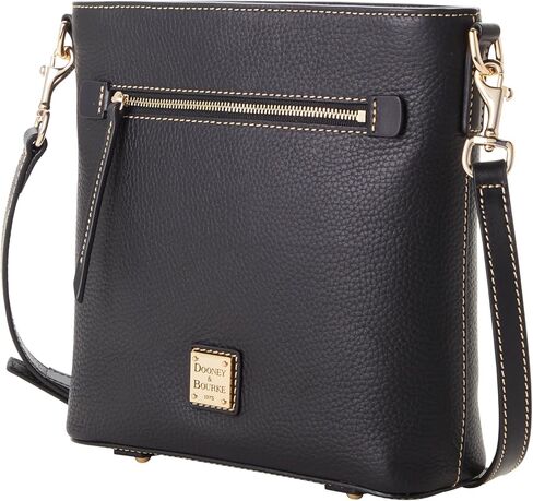 Dooney & Bourke Crossbody Bags for Women, Pebble Grain Leather Messenger Bag with Zipper in Kuwait