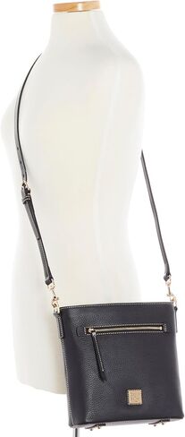 Dooney & Bourke Crossbody Bags for Women, Pebble Grain Leather Messenger Bag with Zipper in Kuwait