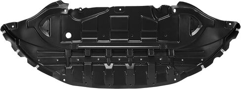 ECOTRIC Front Engine Splash Shield متوافق مع 2013-2014 Ford Mustang Base Convertible Coupe GT Convertible Coupe 3.7L 5.0L W/O استبدال إصدار كاليفورنيا لDR3Z17626B، FO1228130 in Saudi Arabia