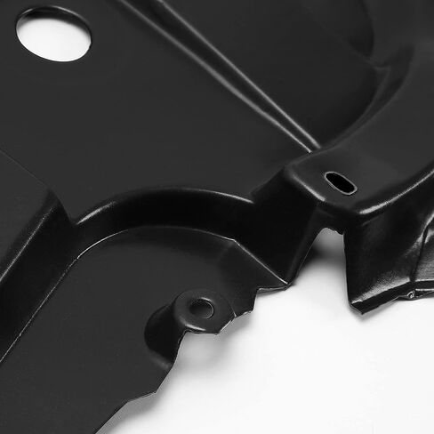 ECOTRIC Front Engine Splash Shield متوافق مع 2013-2014 Ford Mustang Base Convertible Coupe GT Convertible Coupe 3.7L 5.0L W/O استبدال إصدار كاليفورنيا لDR3Z17626B، FO1228130 in Saudi Arabia