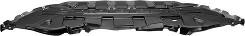 ECOTRIC Front Engine Splash Shield متوافق مع 2013-2014 Ford Mustang Base Convertible Coupe GT Convertible Coupe 3.7L 5.0L W/O استبدال إصدار كاليفورنيا لDR3Z17626B، FO1228130 in Saudi Arabia