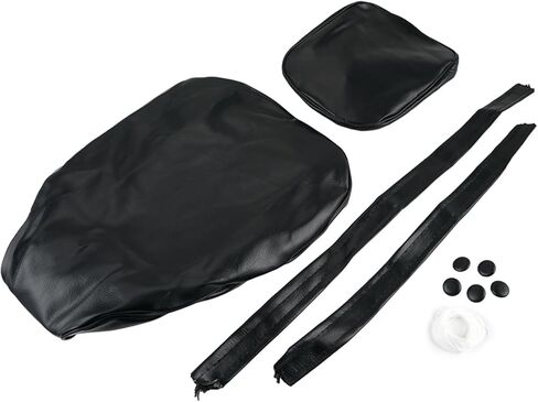 NICECNC HO CMX250 Cushion Leather Cover Replacement Seat Cover Compatible with Honda Rebel CMX250C 1996-2009 1997-2009 in Saudi Arabia