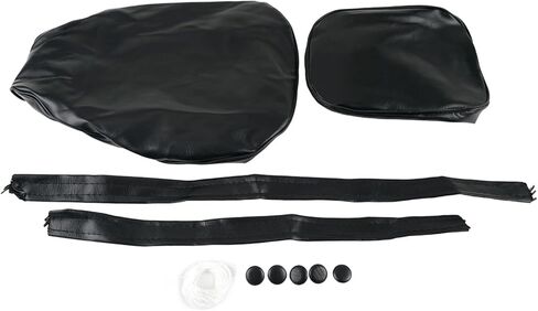 NICECNC HO CMX250 Cushion Leather Cover Replacement Seat Cover Compatible with Honda Rebel CMX250C 1996-2009 1997-2009 in Saudi Arabia
