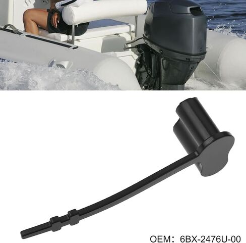 2pcs Engine End Male 2 Pin Fuel Connector Cover Cap 6BX-2476U-00 Compatible with Yamaha Outboard in Kuwait