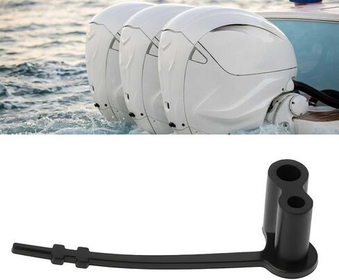 2pcs Engine End Male 2 Pin Fuel Connector Cover Cap 6BX-2476U-00 Compatible with Yamaha Outboard in Kuwait