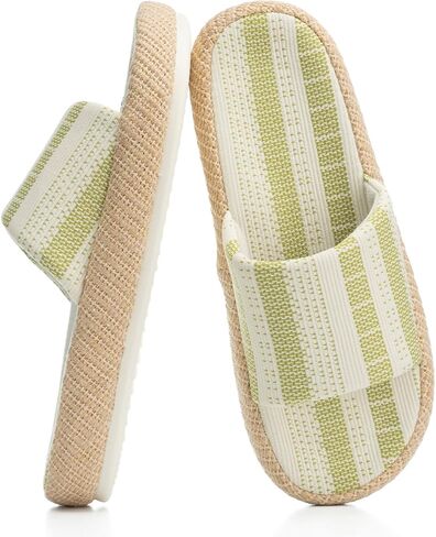Chantomoo Womens Slippers Memory Foam Slippers for Women Open Toe Comfy House Slipper in Saudi Arabia