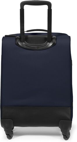 حقيبة EASTPAK Trans4 S - حقيبة سفر كبيرة بعجلات سعة 44 لترًا مع حجيرات مزدوجة، وقفل TSA، وعجلات دوارة 360 درجة، ومقبض منقوش بالألماس، باللون الأسود in Kuwait