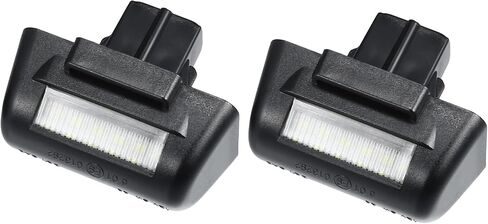 X AUTOHAUX 1 زوج ضوء لوحة ترخيص LED ضوء رقم السيارة مصباح 4388111 استبدال الضوء الأبيض لفورد ترانزيت 1985-1992 لفورد ترانزيت 1991-2000 in Saudi Arabia