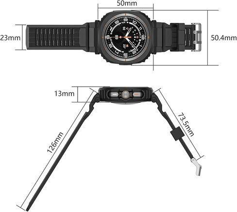 حزام حافظة من مادة TPU لساعة سامسونج جالاكسي 7 الترا 47 ملم سوار من السيليكون لساعة جالاكسي 7 الترا in Saudi Arabia