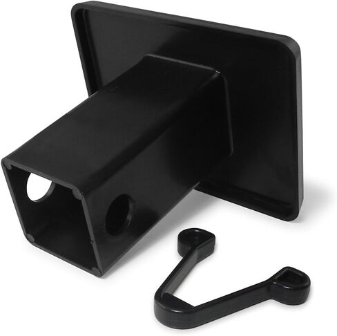 Compatible with - RAM 1500 UV Graphic Carbon Fiber Look Metal Face-Plate on ABS Plastic 2 Tow Hitch Cover in Saudi Arabia