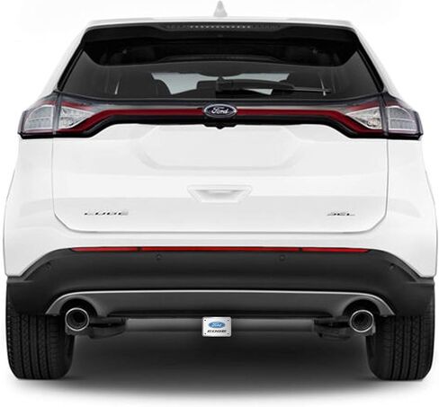 مصنوع من أجل شعار Ford Edge ثلاثي الأبعاد مصقول بسمك 3/8 بوصة من الألومنيوم السميك بغطاء وصلة سحب 2 بوصة in Kuwait