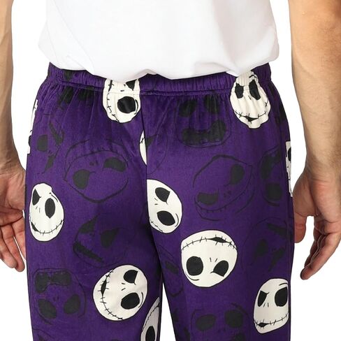 Disney mens Pajama Pants, Lounge Bottoms With Drawstring, Ultra-soft & Comfortable in Saudi Arabia