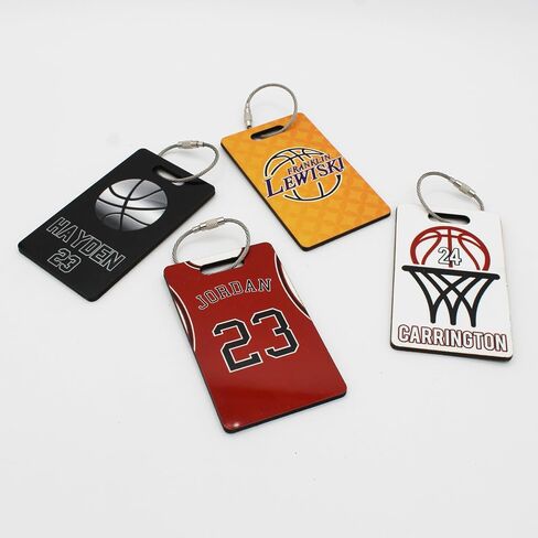 Personalized Basketball Name, Bag and Keychain Tags, Party Favors, End of Season Gifts, Team Gifts in Saudi Arabia