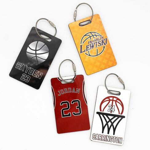Personalized Basketball Name, Bag and Keychain Tags, Party Favors, End of Season Gifts, Team Gifts in Saudi Arabia