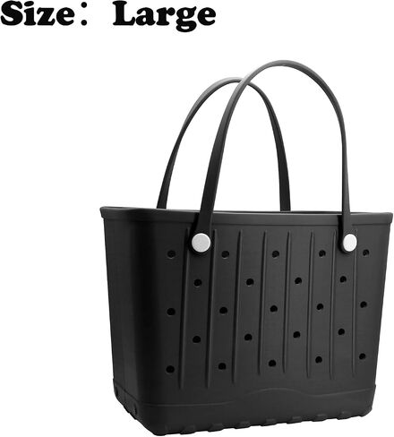 Large Rubber Beach Bag Travel Totes Mens Womens Waterproof Rubber Beach Tote for Work, Picnics, Shopping, Outdoor in Saudi Arabia
