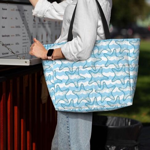 Waterproof Beach Tote Pool Bags for Women Ladies Extra Large Gym Tote Bag for Weekender Travel with Small Pouch in Saudi Arabia