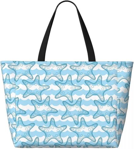 Waterproof Beach Tote Pool Bags for Women Ladies Extra Large Gym Tote Bag for Weekender Travel with Small Pouch in Saudi Arabia