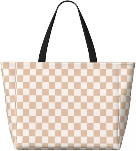 Waterproof Beach Tote Pool Bags for Women Ladies Extra Large Gym Tote Bag for Weekender Travel with Small Pouch in Saudi Arabia