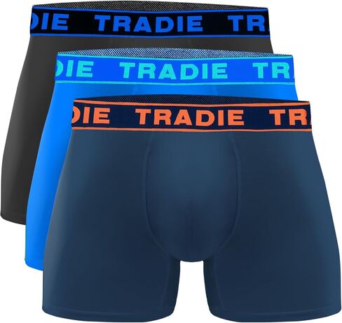 Mens 3pk Viscose derived from Bamboo Fitted Boxer Brief in Saudi Arabia
