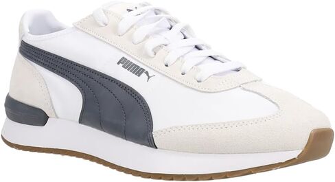 PUMA Mens R78 Wind Nylon Lace Up Sneakers Shoes Casual - White - Size 11.5 M in Saudi Arabia