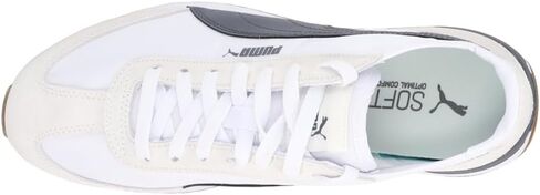 PUMA Mens R78 Wind Nylon Lace Up Sneakers Shoes Casual - White - Size 11.5 M in Saudi Arabia